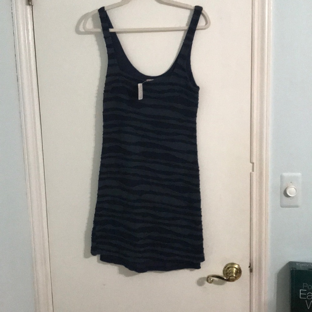Free People Ruffled Body Con Dress